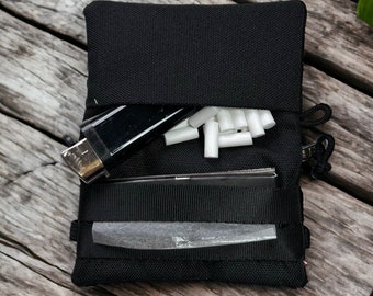 Mini cigarette case / Minimalist tobacco bag