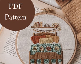 Embroidery Pattern - Embroidery Designs Trendy - Hand Embroidery Designs - Modern Hand Embroidery Patterns - Hand Embroidery Patterns PDF