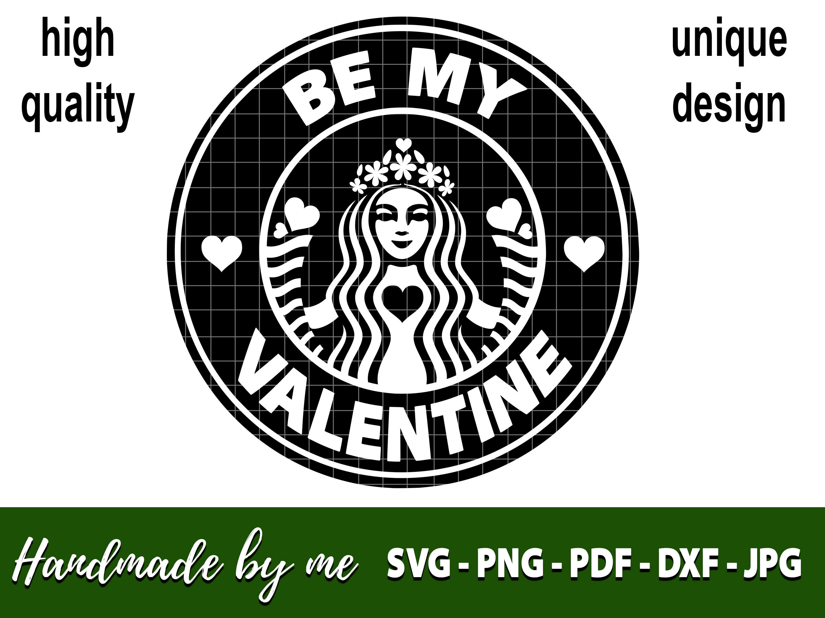 Valentine Starbucks Logo Svg Starbucks Logo Svg Png Pdf Etsy