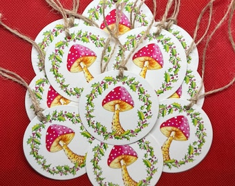 MERRY FAIRY CIRCLE | Christmas Gift Tags by Holly Maxwell