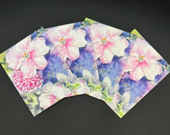 PROFUSION OF BLOSSOM | Watercolor Floral Note Cards by Holly Maxwell