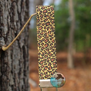cheetah print wristlet hand sewn fabric keychain key fob key holder keychain accessories graduation gifts for her Father’s Day gift ideas