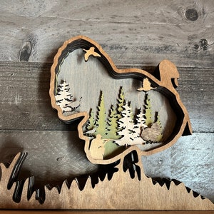 Unique Custom Personalized Turkey Hunting Gift Decor Man Cave