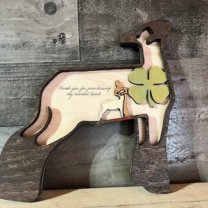 Show Market Lamb Thank You Gift, Sponsor, Buyer, 4H, Ram, Wether, Ewe