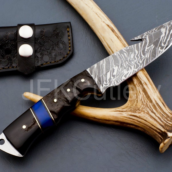 Damascus Ka Bar Etsy