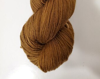 Mushroom Dyed Bluefaced Leicester Silk- Dark Forest