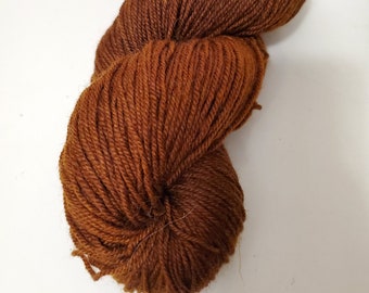 Mushroom Dyed Bluefaced Leicester Silk- Truffle