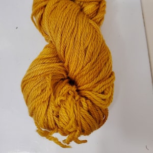 Hilo de estambre merino teñido de 17 micras - Buttercup