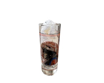 Vintage Charlton Heston NRA tribute double shot glass