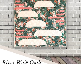 River Walk Quilt Pattern - PDF