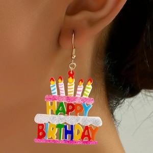 Alles Gute zum Geburtstag Ohrringe