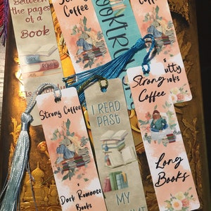 Metal Bookmarks with Tassel