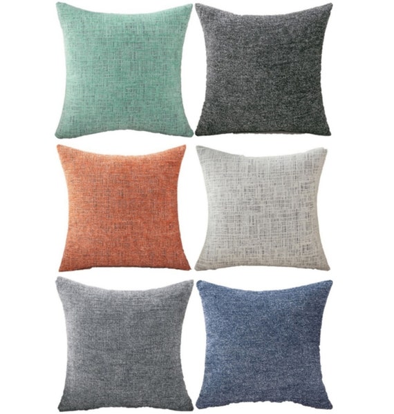 Chenille Pillow Covers + Insert