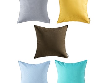 Set Of 4 Outdoor Waterproof Pillow Covers