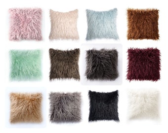 faux fur Cushion Cover Only