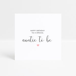 Joyeux anniversaire tante à être carte,