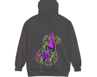 Heavy crystal squid hoodie