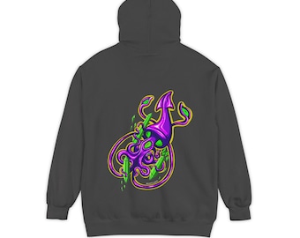 Heavy crystal squid hoodie