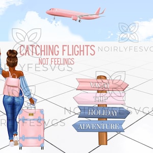 CATCHING FLIGHTS バン//ピンク/ png//昇華//クリカット ファイル//TRAVEL 昇華ファイル//パスポート カバー//シルエット ファイル//I'll be back png//