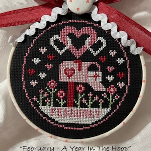February - A Year In The Hoop- Digital Download Pattern