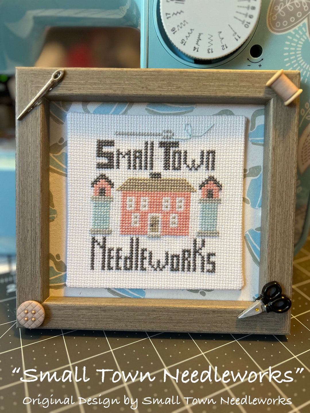 Small Town Needleworks Digital Download Pattern Etsy