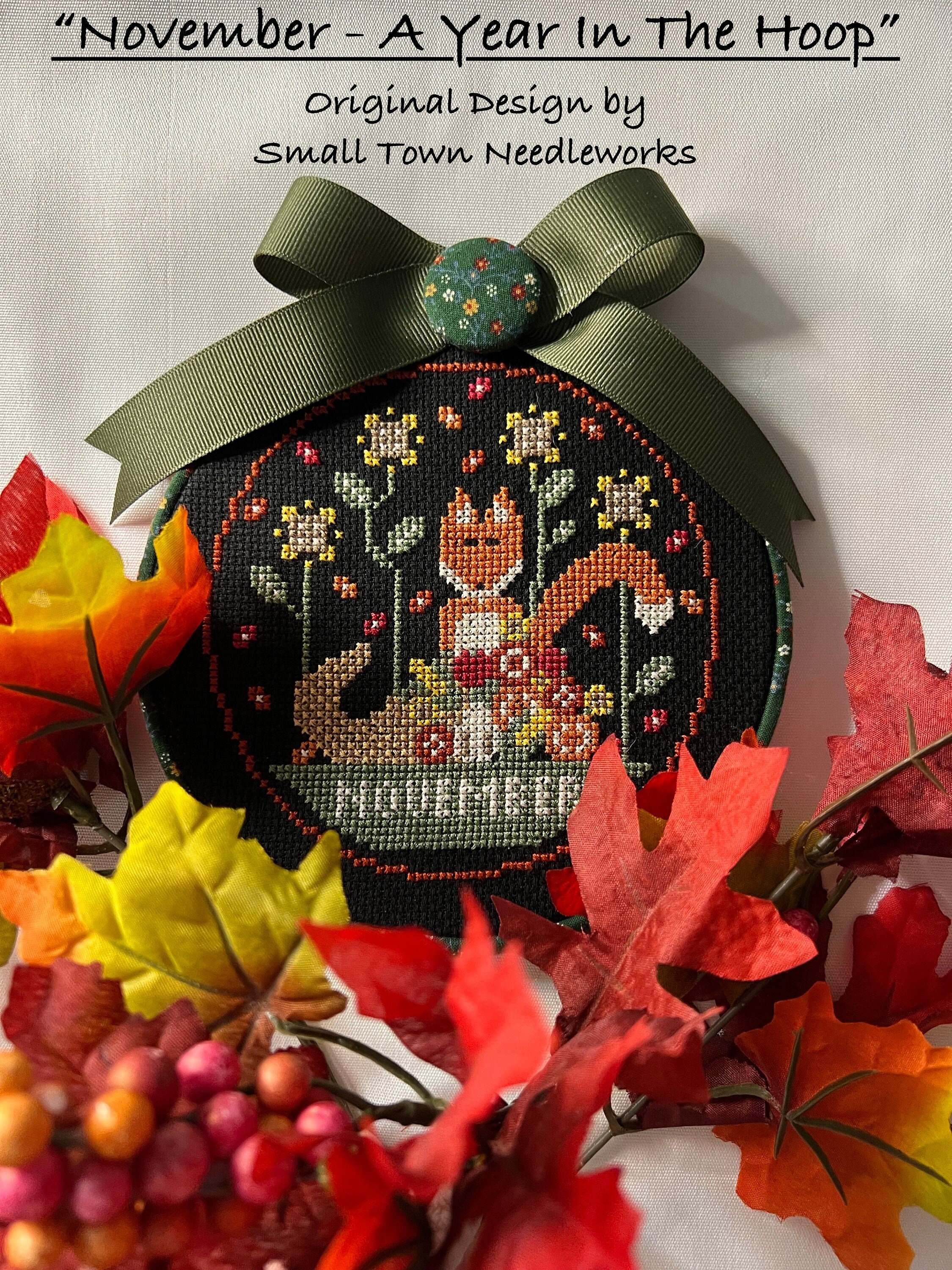 November - A Year in the Hoop - Digital Download Pattern - Etsy