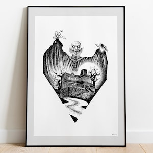 Salem's Lot - Barlow - Art Print - A4