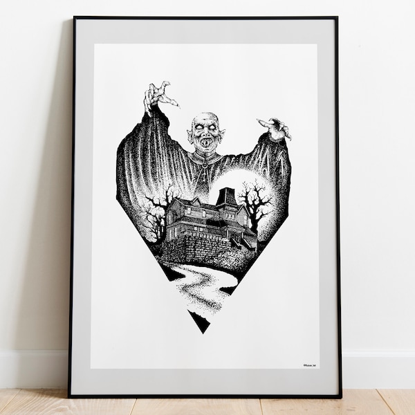 Salem's Lot - Barlow - Art Print - A4