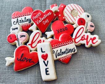 Valentine's Day Sugar Cookies