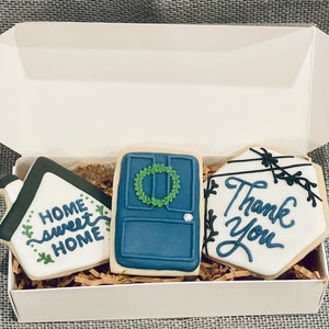 Home Sweet Home Sugar Cookie Gift Box