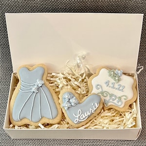 Bridesmaid Sugar Cookie Gift Box