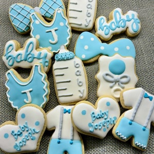 Baby Shower Custom Sugar Cookies