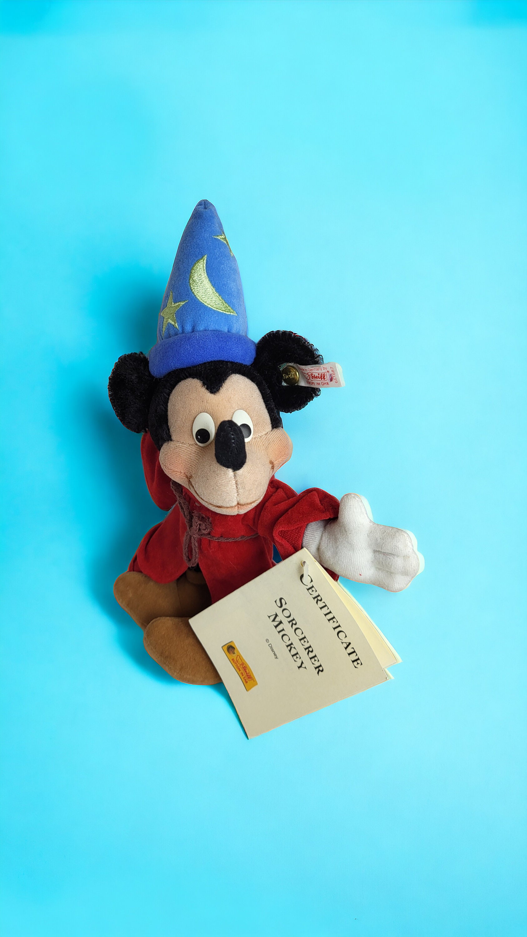 Steiff Mickey Mouse - Etsy