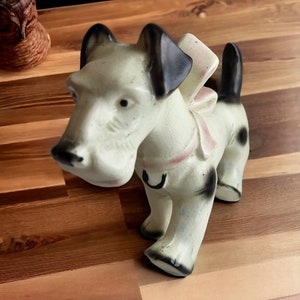Vintage Ceramic &quot;Made in Japan&quot; Dog Figure