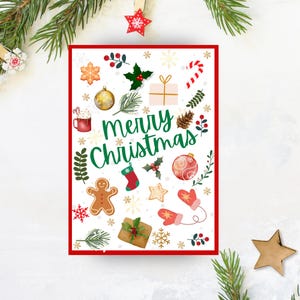 Livro de cartões-presente de Natal para adultos, ideia de presente de Natal para impressão, 30 páginas, exclusivo, faça você mesmo, de pais, filha, filho, amante do golfe, amante do café