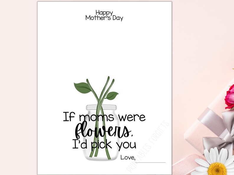 Mother's Day Printable Gift Idea for Mother's Day - Etsy