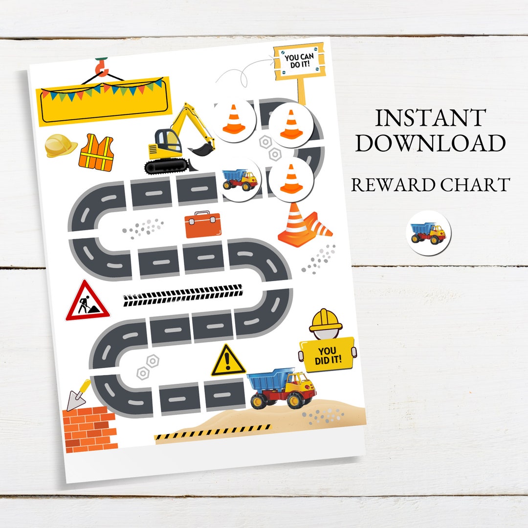 Reward Chart for Toddlers, Printable Responsibility Chart for Kids ...