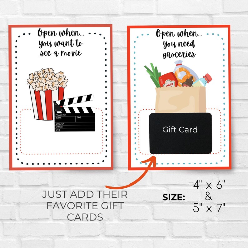 Graduation Gift, Printable Gift Card Holder Book, Class of 2026, Senior ...