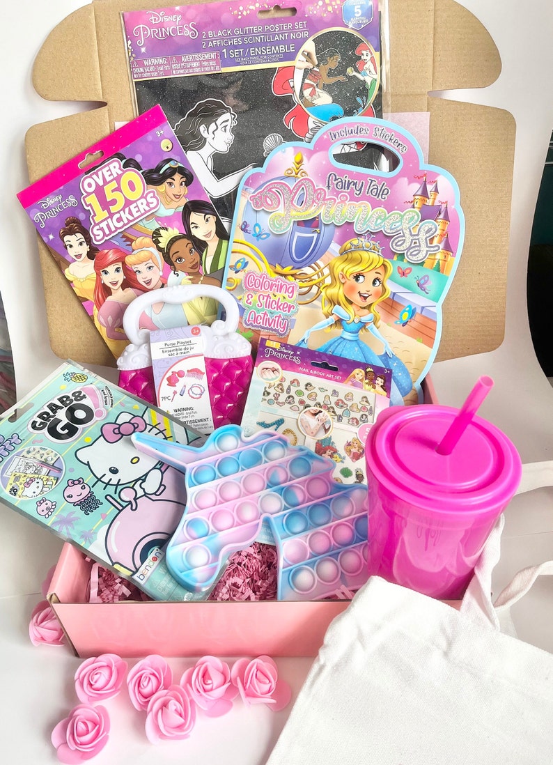 Princess Gift Box, Princess Gift for 4 Yr Old Girl, Princess Gift for