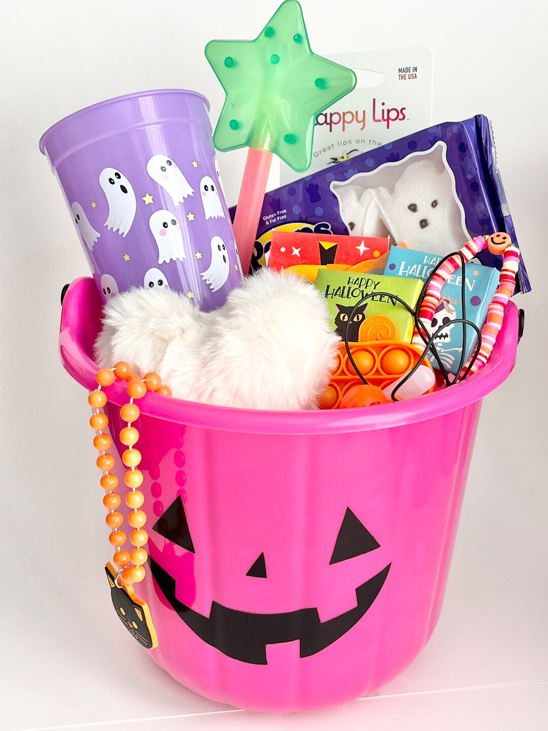 Halloween Gift Basket for Girl Halloween Bucket for Boy Etsy