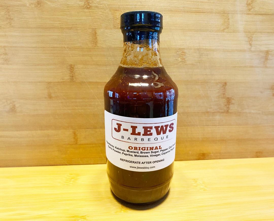 Original BBQ Sauce 16 Ounce Glass Bottle Etsy
