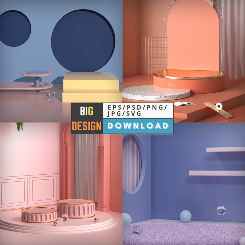 Background Graphics File BIG Digital Download 35*PSD Background Image File for Adobe Photoshop-e ...