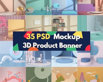 BIG digital download 35*PSD background image file for Adobe Photoshop-e-commerce interior scene Mockup commercial package advertise