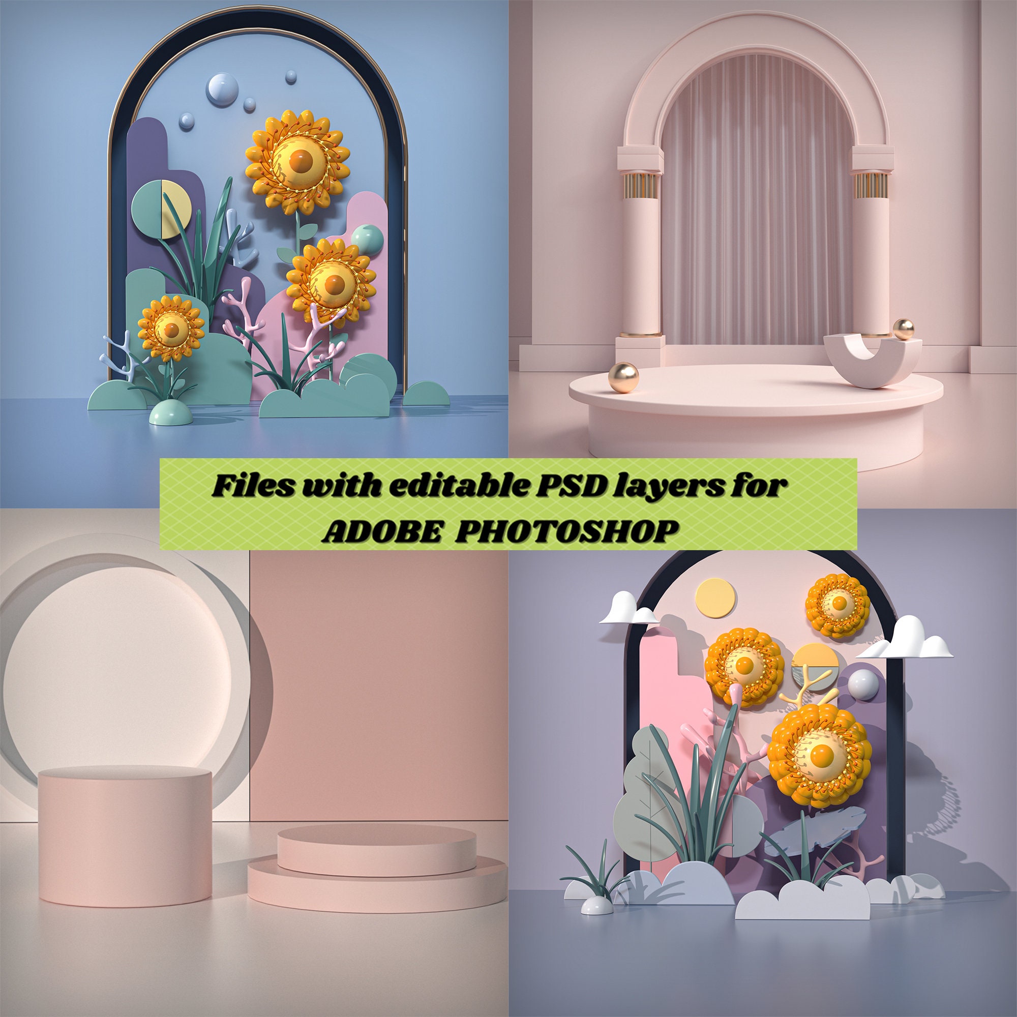 Background Graphics File BIG Digital Download 35*PSD Background Image File for Adobe Photoshop-e ...