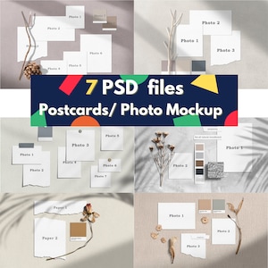 STOR digital nedladdning 10*PSD lagerfil redigerbar Photoshop mockup fotoram scenario effekt fotografi slutlig effekt presentationsram