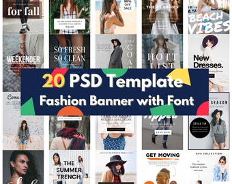 BIG digital download PSD editable file for Adobe Photoshop-modern poster template design commercial advertisement fashion industry marketing