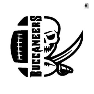 Tampa Bay Buccaneers - Vinyl // Laptop Decal // Bumper Sticker // Tumbler Decal