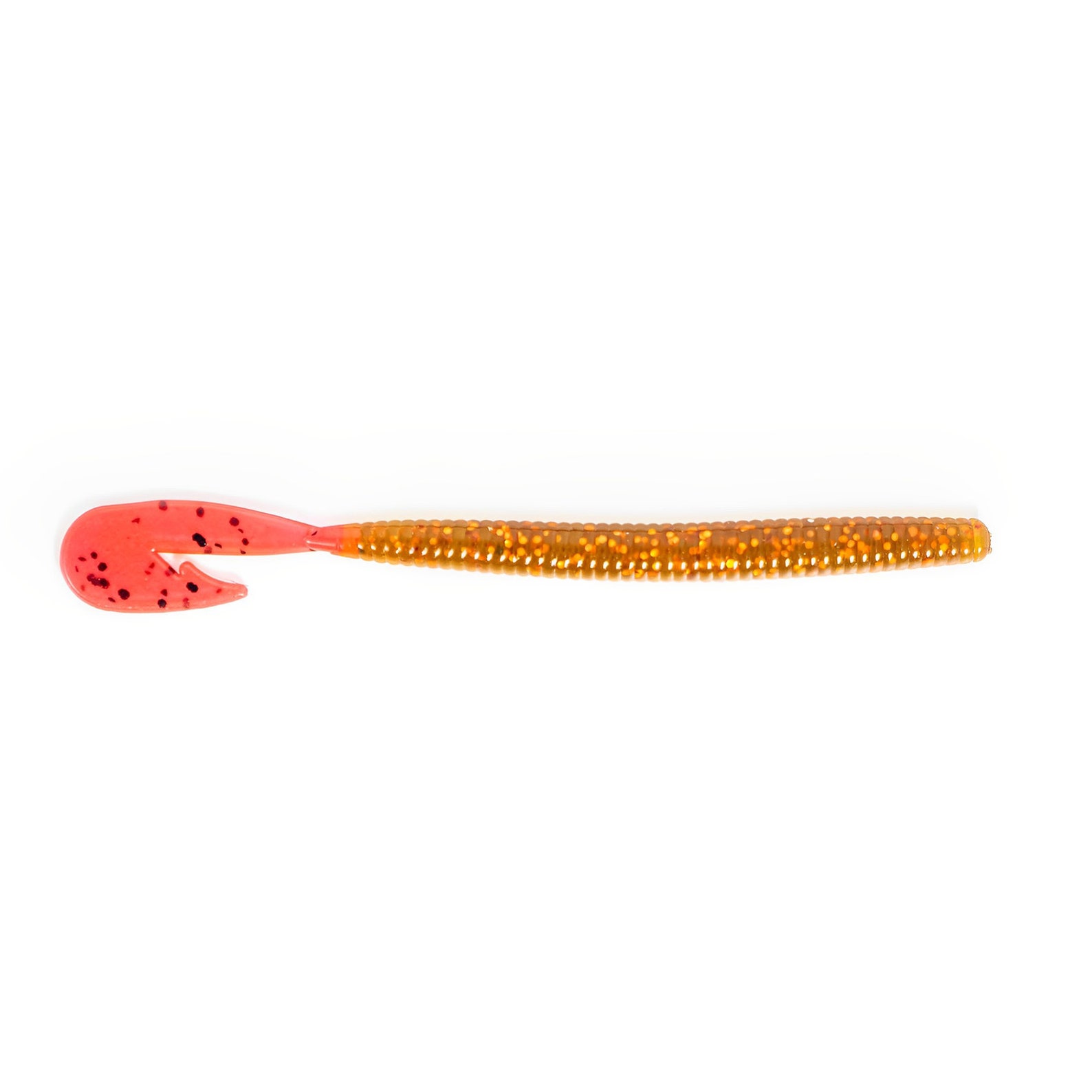Molix Sneaky Worm 5'' - 8 Pezzi Esche Soft Bait In Gomma, Colore Black Blue Flake, Con Aroma Di Gambero - Per Wacky Rig E Texas Rig
