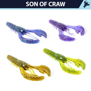 Son of Craw - 3.4&quot; Ecto Craw Bait (7/pk)