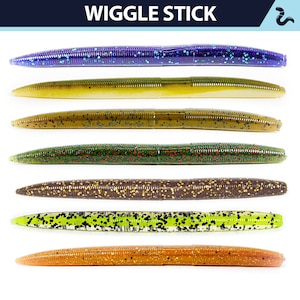 Wiggle Stick - 5&quot; Worm Bait (8/pk)
